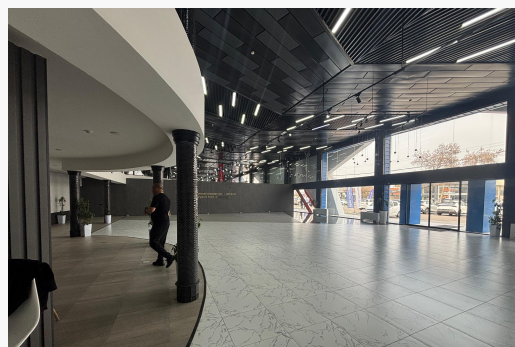 2,000-sqm new showroom space